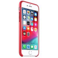 Apple Leather Backcover iPhone SE (2022 / 2020) / 8 / 7 - Red