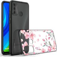 iMoshion Design hoesje Huawei P Smart (2020) - Bloem - Roze