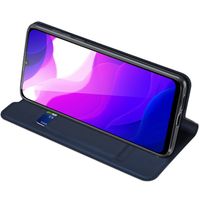 Dux Ducis Slim Softcase Bookcase Xiaomi Mi 10 Lite - Donkerblauw