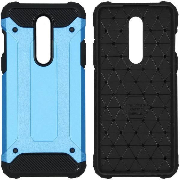 iMoshion Rugged Xtreme Backcover OnePlus 8 - Lichtblauw