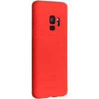 Accezz Liquid Silicone Backcover Samsung Galaxy S9 - Rood