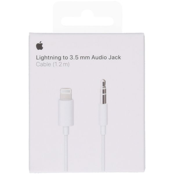 Apple Lightning naar 3,5 mm Jack audio aansluiting kabel - 1,2 m