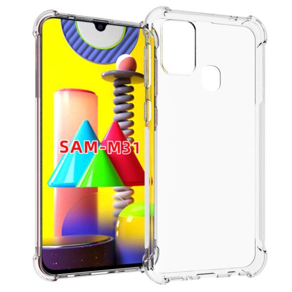 iMoshion Shockproof Case Samsung Galaxy M31 - Transparant