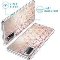 iMoshion Design hoesje Samsung Galaxy A41 - Ring / Zilver