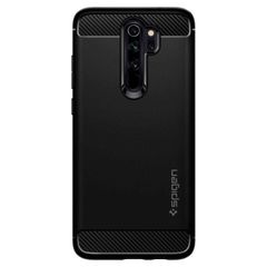 Spigen Rugged Armor Backcover Xiaomi Redmi Note 8 Pro - Zwart