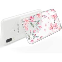 iMoshion Design hoesje Samsung Galaxy A20e - Bloem - Roze