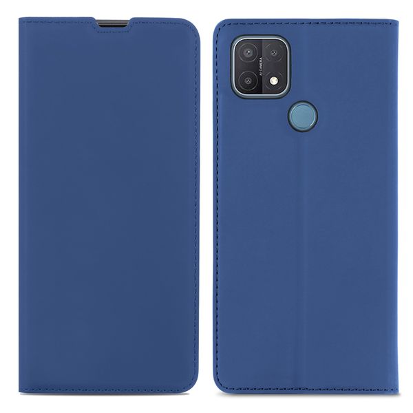 iMoshion Slim Folio Bookcase Oppo A15 - Donkerblauw