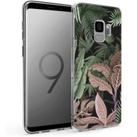 iMoshion Design hoesje Samsung Galaxy S9 - Jungle - Groen / Roze