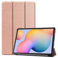 iMoshion Trifold Bookcase Samsung Galaxy Tab S6 Lite / Tab S6 Lite (2022) - Rosé Goud