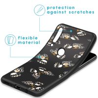 iMoshion Design hoesje Huawei P30 Lite - Vlinder - Zwart / Wit