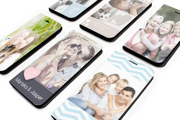 Ontwerp je eigen Samsung Galaxy S8 bookcase hoes