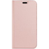 Dux Ducis Slim Softcase Bookcase iPhone 12 Pro Max - Rosé Goud