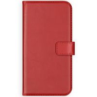 Selencia Echt Lederen Bookcase Samsung Galaxy Note 10 Plus - Rood