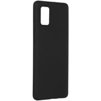 iMoshion Color Backcover Samsung Galaxy A71 - Zwart