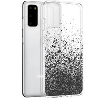 iMoshion Design hoesje Samsung Galaxy S20 - Spetters - Zwart