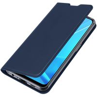 Dux Ducis Slim Softcase Bookcase Oppo A52 / A72 / A92 - Donkerblauw