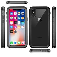 Redpepper Dot Plus Waterproof Backcover iPhone Xs / X - Zwart