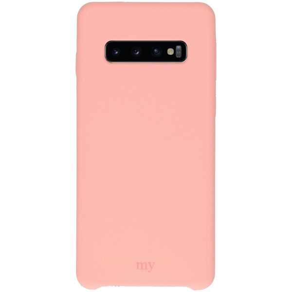 My Jewellery Silicone Backcover Samsung Galaxy S10 - Roze