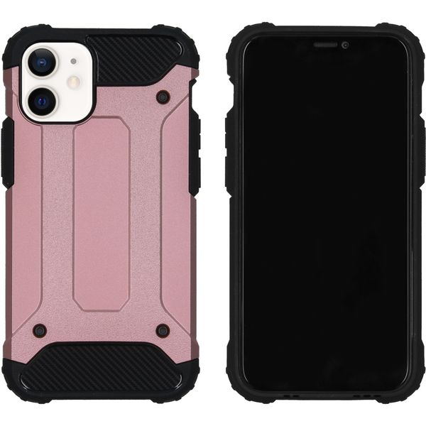 iMoshion Rugged Xtreme Backcover iPhone 12 Mini - Rosé Goud