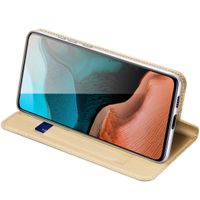 Dux Ducis Slim Softcase Bookcase Xiaomi Poco F2 Pro - Goud