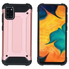 iMoshion Rugged Xtreme Backcover Samsung Galaxy A31 - Rosé Goud