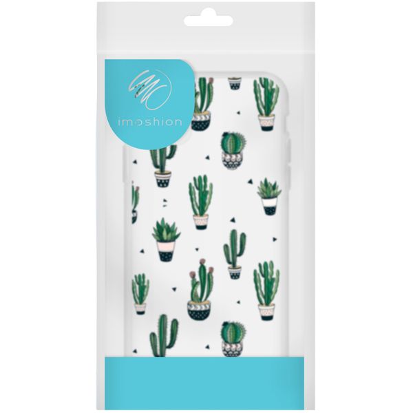 iMoshion Design hoesje Samsung Galaxy S21 - Cactus - Groen