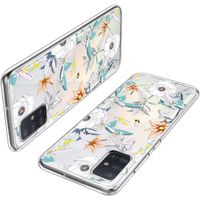 iMoshion Design hoesje Samsung Galaxy A51 - Bloem - Wit