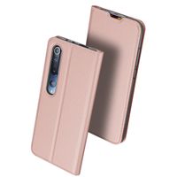 Dux Ducis Slim Softcase Bookcase Xiaomi Mi 10 (Pro) - Rosé Goud