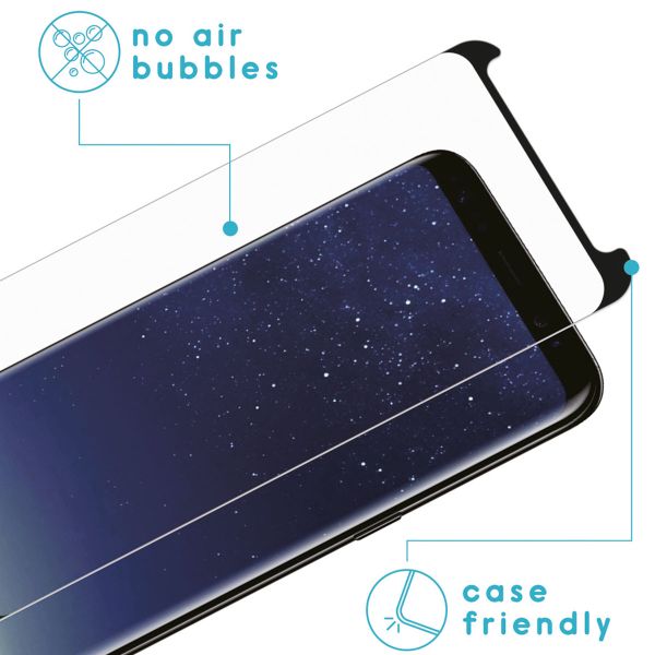 iMoshion Screenprotector Gehard Glas 2 pack Samsung Galaxy S8