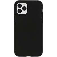 Accezz Liquid Silicone Backcover iPhone 11 Pro - Zwart