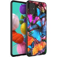 iMoshion Design hoesje Samsung Galaxy A51 - Jungle - Vlinder