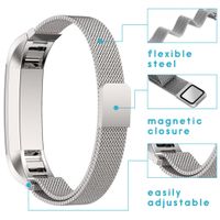 iMoshion Milanees Watch bandje Fitbit Alta (HR) - Zilver