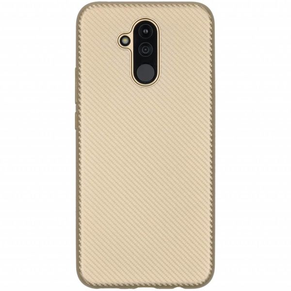 Carbon Softcase Backcover Huawei Mate 20 Lite