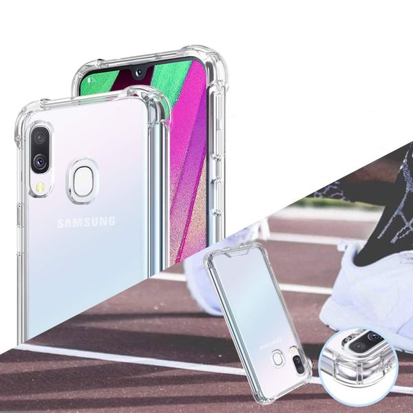 iMoshion Shockproof Case Samsung Galaxy A40 - Transparant