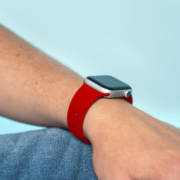 iMoshion Siliconen bandje Fitbit Sense / Versa 3 - Rood