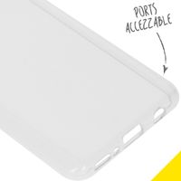 Accezz Clear Backcover Samsung Galaxy A41 - Transparant