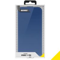 Accezz Flipcase iPhone 11 Pro - Blauw