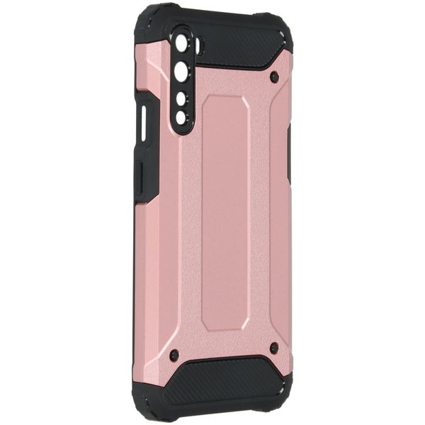 iMoshion Rugged Xtreme Backcover OnePlus Nord - Rosé Goud