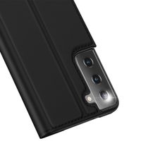 Dux Ducis Slim Softcase Bookcase Samsung Galaxy S21 - Zwart