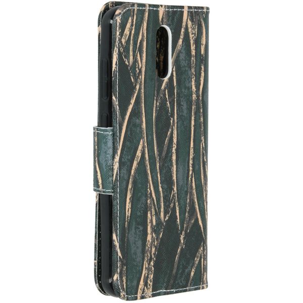 Design Softcase Bookcase Nokia 2.3 - Wild Bladeren