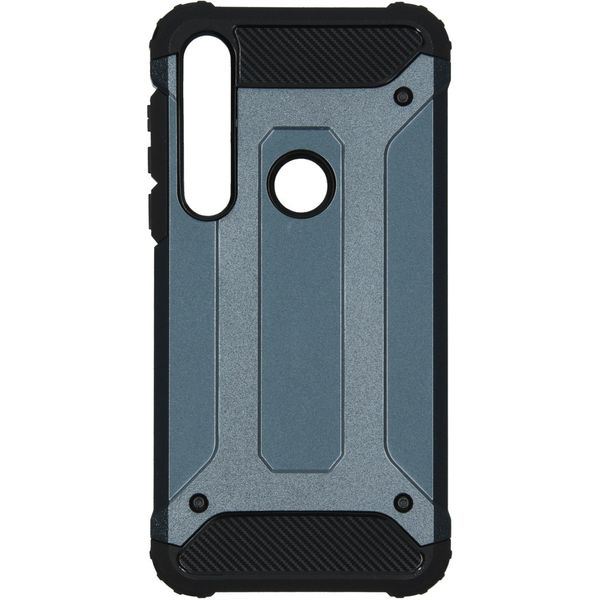 iMoshion Rugged Xtreme Backcover Motorola Moto G8 Plus - Donkerblauw