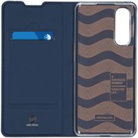 Dux Ducis Slim Softcase Bookcase Oppo Reno3 Pro - Blauw