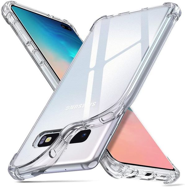 iMoshion Anti-Shock Backcover + Premium Screenprotector Galaxy S10