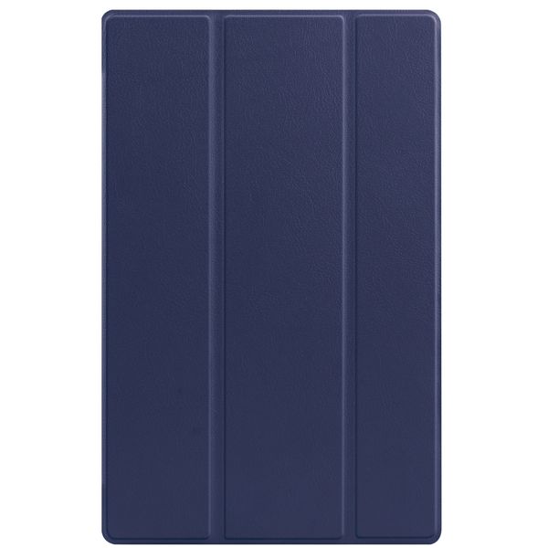 iMoshion Trifold Bookcase Lenovo Tab M10 HD (2nd gen) - Donkerblauw