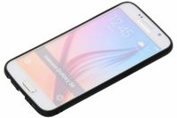 Ontwerp je eigen Samsung Galaxy S6 gel hoesje - Zwart