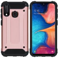 iMoshion Rugged Xtreme Backcover Samsung Galaxy A20e - Rosé Goud