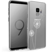 iMoshion Design hoesje Samsung Galaxy S9 - Paardenbloem - Wit