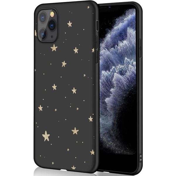 iMoshion Design hoesje iPhone 11 Pro - Sterren / Zwart