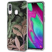 iMoshion Design hoesje Samsung Galaxy A20e - Jungle - Groen / Roze