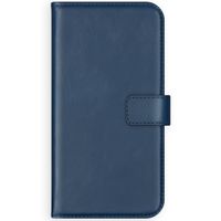 Selencia Echt Lederen Bookcase iPhone 11 - Blauw